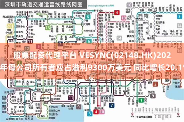 股票配资代理平台 VESYNC(02148.HK)2024年母公司所有者应占溢利9300万美元 同比增长20.1%